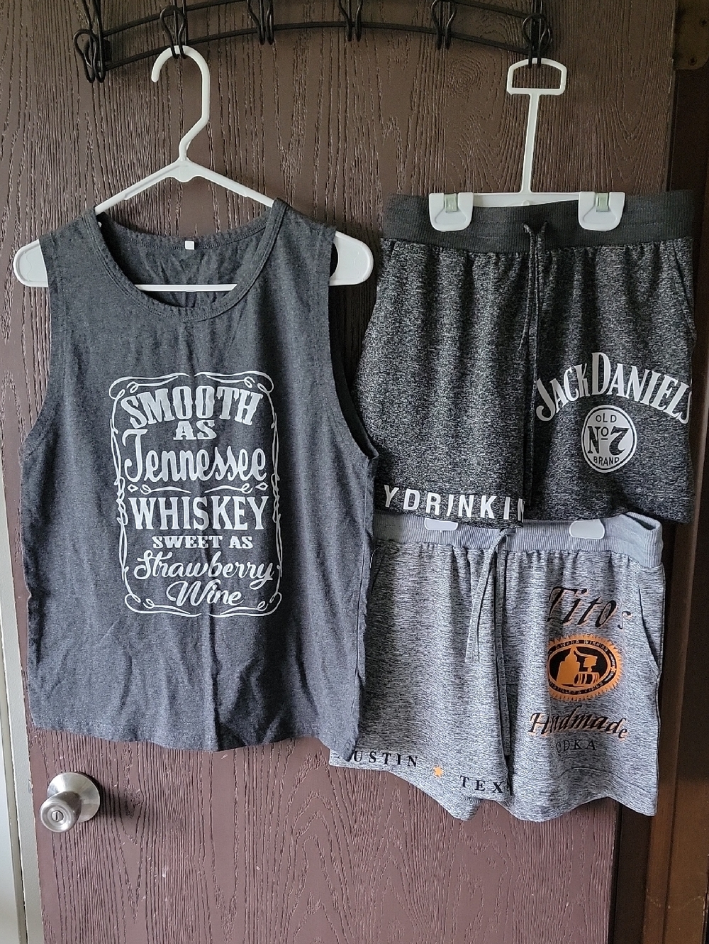 Women's 2-pair Shorts And 1 Tank Top